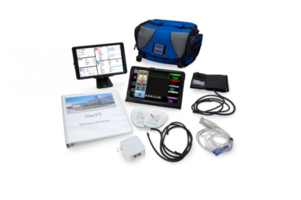 Zestaw do symulacji SimVS - monitor parametrów życiowych i defibrylator