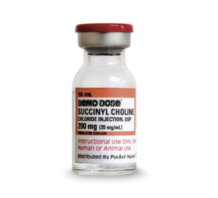 Demo Dose- Succynylocholina- 10 ml